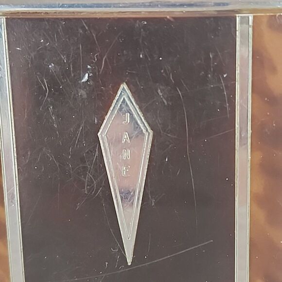 Vintage Ronson Mastercase Lighter & Cigarette Holder Engraved Jane Black Brown - Picture 3 of 16